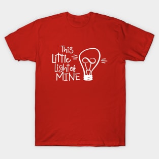 Light It Up Red for Autism Acceptance T-Shirt